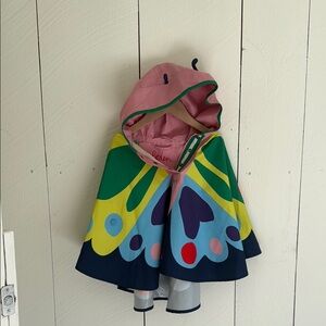 Colorful Butterfly Kids Raincoat